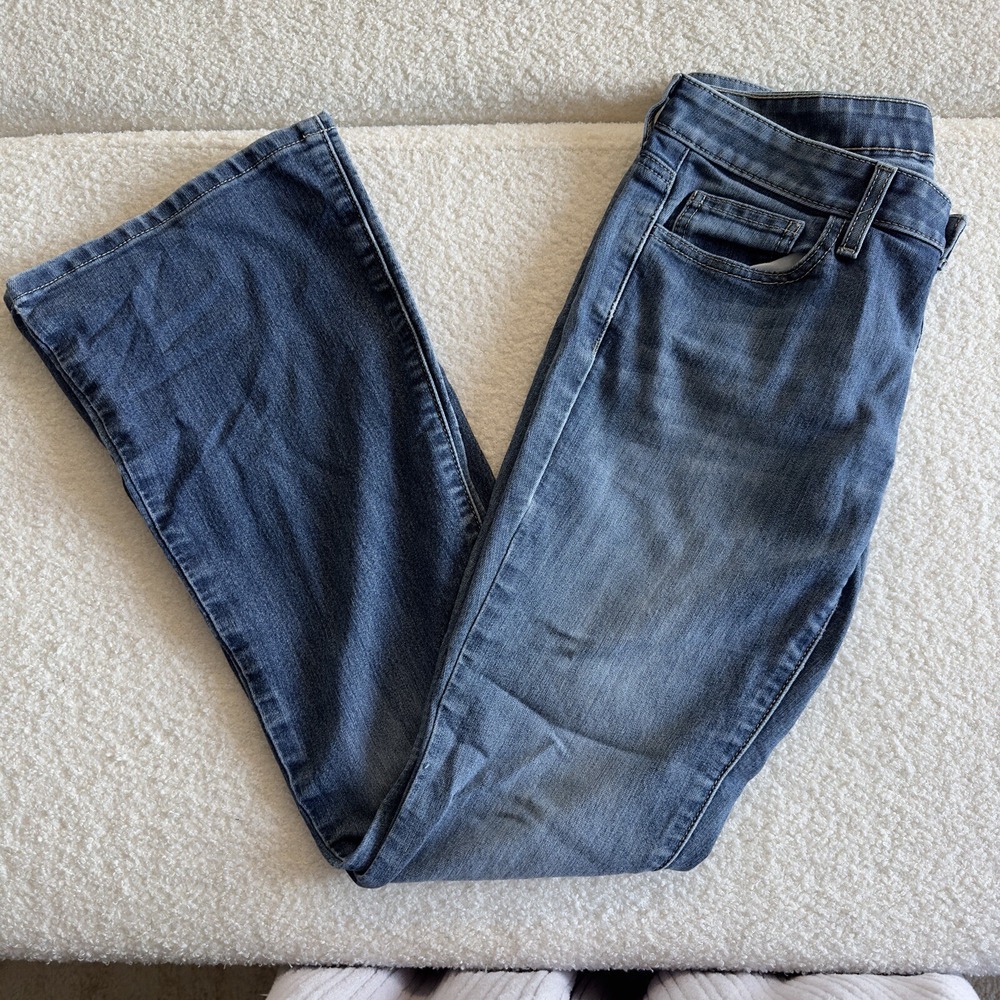 Willian Rast‎ Womens Blue Wash Flare Leg Jeans Size 27